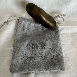 Elizabeth and James Knuckle Brass Ring